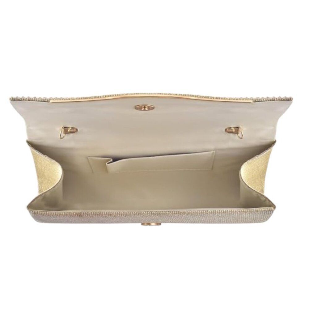 Gold Evening Clutch Purse